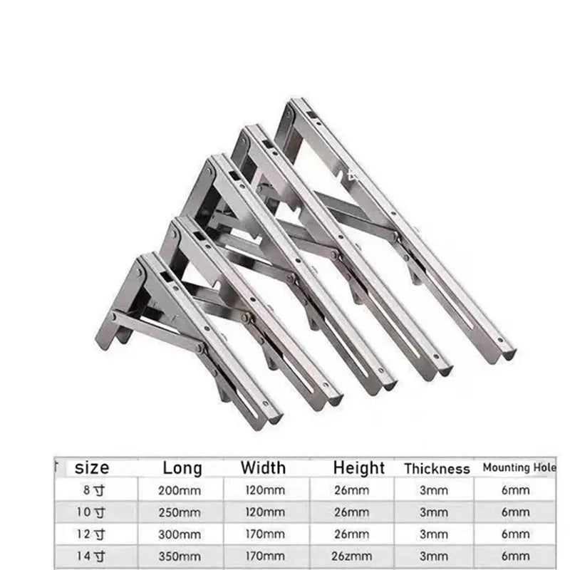 Adjustable Wall Mounted Triangle Bracket - Dystrus