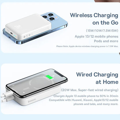 Magnetic Wireless Power Bank For IPhones - Dystrus