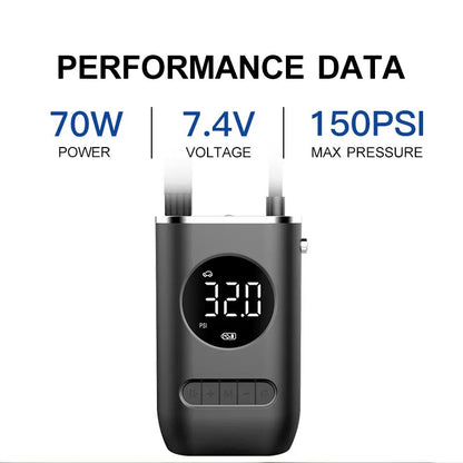 Ultra-Mini Digital Air Pump - Dystrus